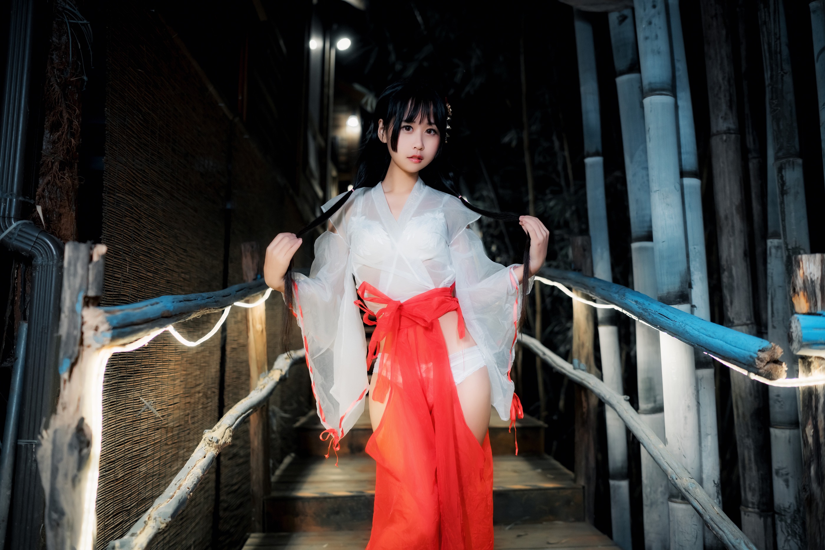 图片[1]-萌芽儿o0 – NO.054 透明巫女[14P]-XikXak